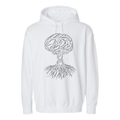 Brain Tree Garment-Dyed Fleece Hoodie