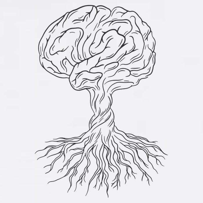 Brain Tree Garment-Dyed Sweatshirt