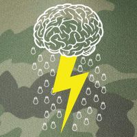 Brainstorm Lightning Cloud Legacy Tie Dye Trucker Hat