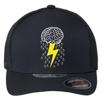 Brainstorm Lightning Cloud Flexfit Unipanel Trucker Cap