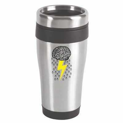 Brainstorm Lightning Cloud 16oz Travel Tumbler