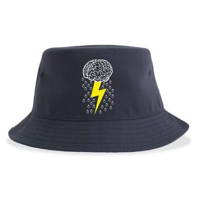 Brainstorm Lightning Cloud Sustainable Bucket Hat
