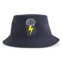 Brainstorm Lightning Cloud Sustainable Bucket Hat