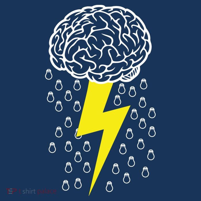 Brainstorm Lightning Cloud 7-Panel Snapback Hat