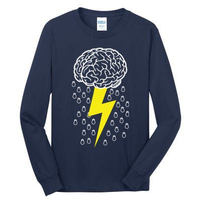 Brainstorm Lightning Cloud Tall Long Sleeve T-Shirt