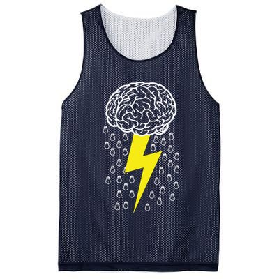 Brainstorm Lightning Cloud Mesh Reversible Basketball Jersey Tank