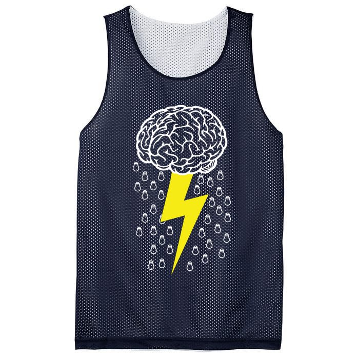 Brainstorm Lightning Cloud Mesh Reversible Basketball Jersey Tank