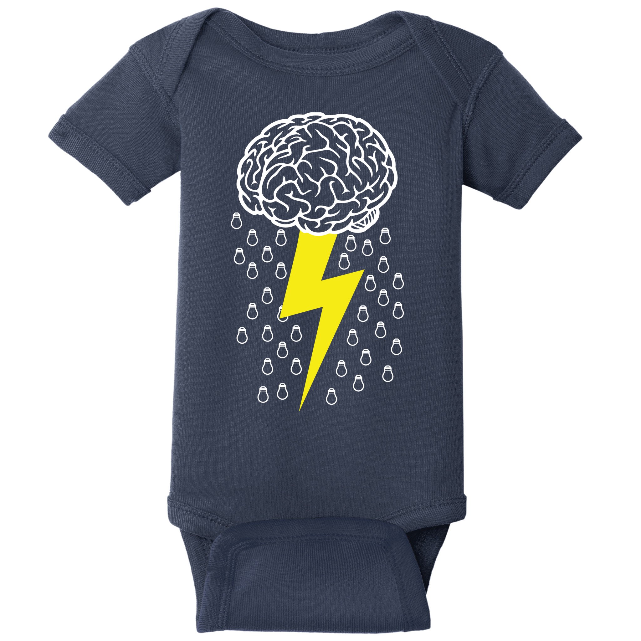 Brainstorm Lightning Cloud Baby Bodysuit