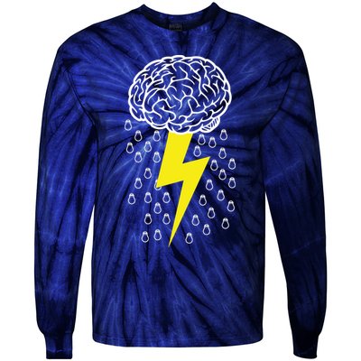 Brainstorm Lightning Cloud Tie-Dye Long Sleeve Shirt