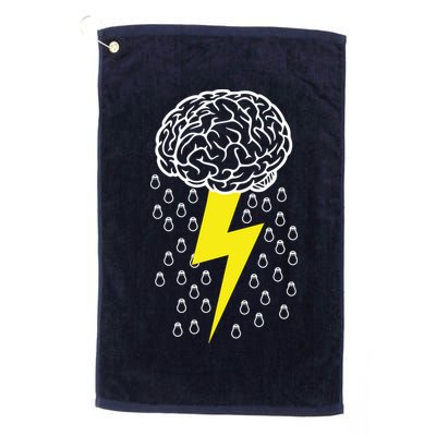 Brainstorm Lightning Cloud Golf Towel