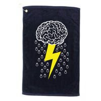 Brainstorm Lightning Cloud Golf Towel