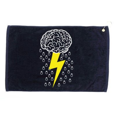 Brainstorm Lightning Cloud Grommeted Golf Towel