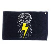 Brainstorm Lightning Cloud Grommeted Golf Towel