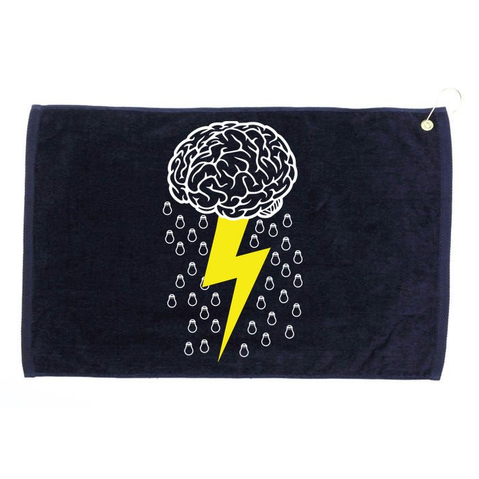 Brainstorm Lightning Cloud Grommeted Golf Towel