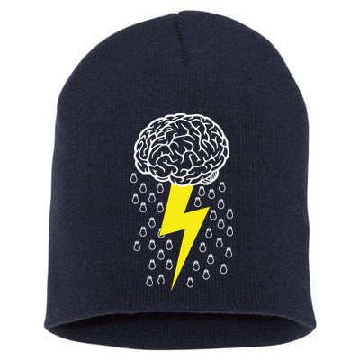 Brainstorm Lightning Cloud Short Acrylic Beanie