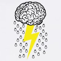 Brainstorm Lightning Cloud Garment-Dyed Sweatshirt