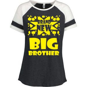 Brand New Big Brother Enza Ladies Jersey Colorblock Tee