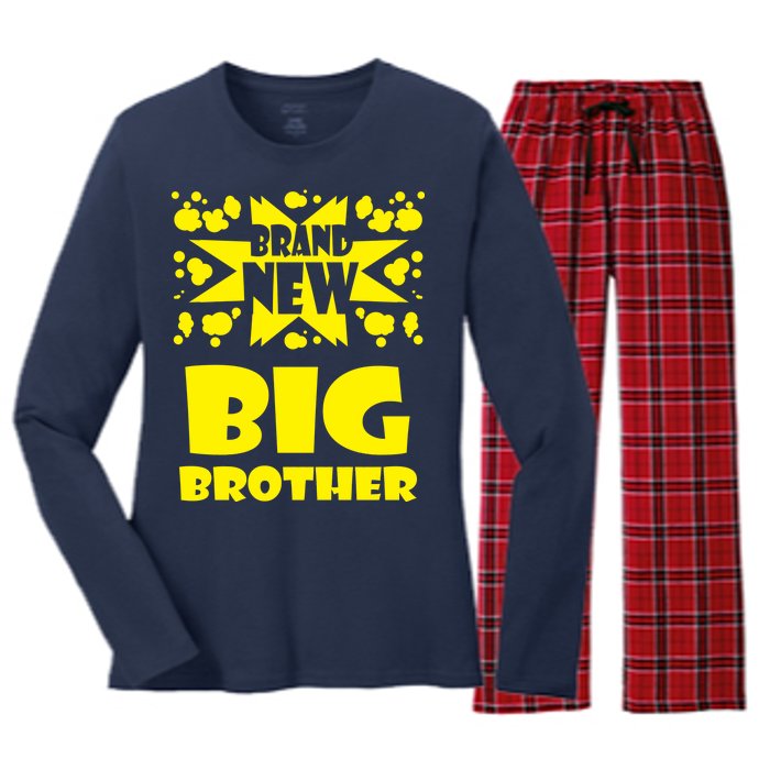 Brand New Big Brother Women's Long Sleeve Flannel Pajama Set 