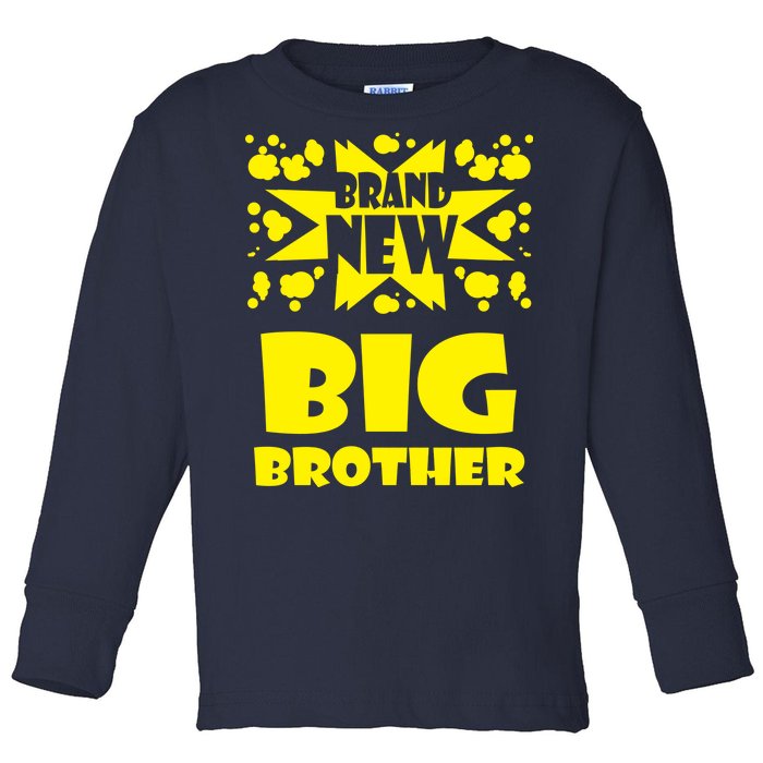 Brand New Big Brother Toddler Long Sleeve Shirt