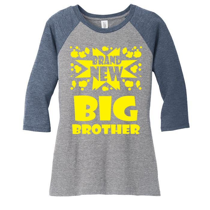 Brand New Big Brother Women's Tri-Blend 3/4-Sleeve Raglan Shirt