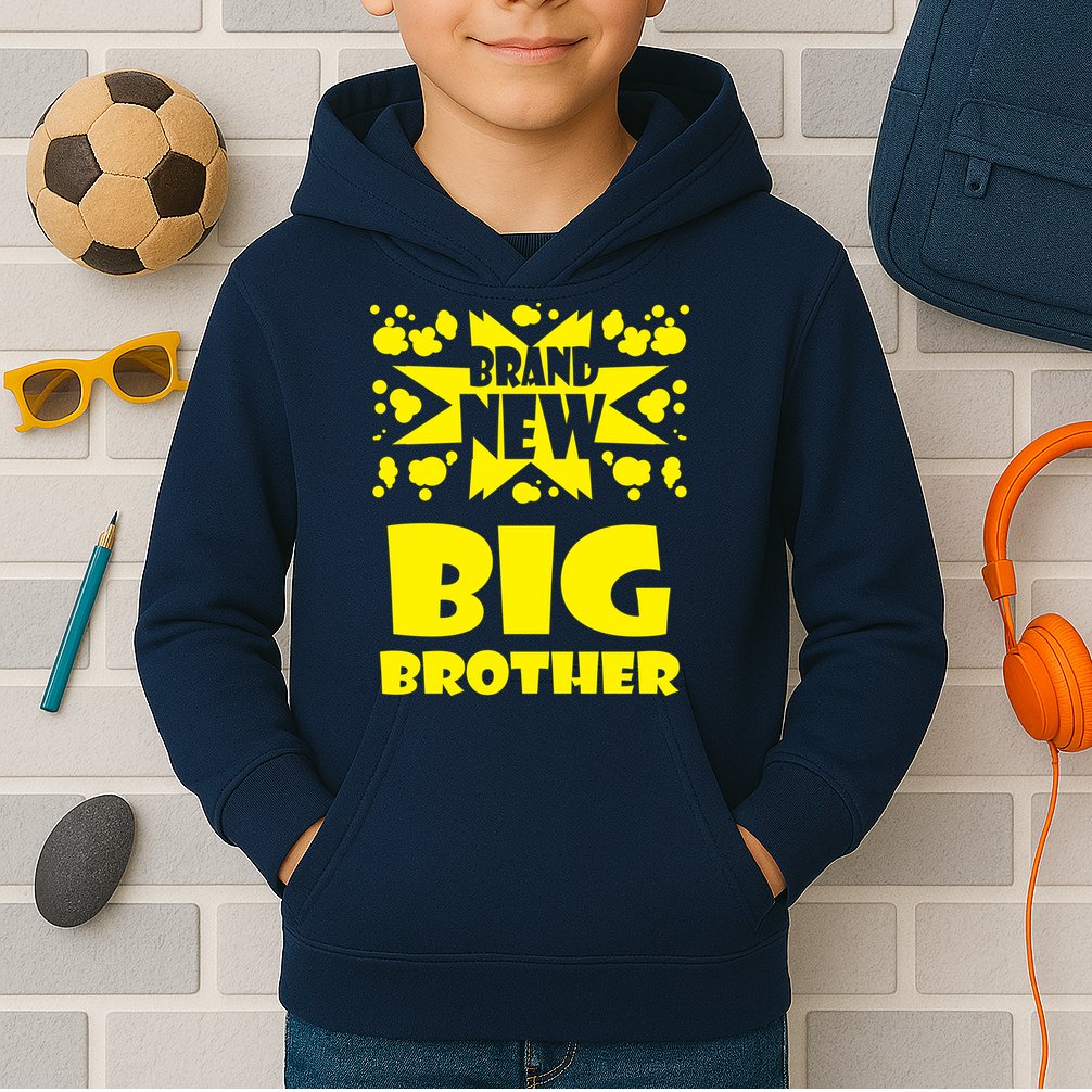 Brand New Big Brother Kids Hoodie