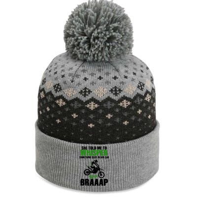 BRAPPP Motocross  The Baniff Cuffed Pom Beanie