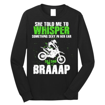 BRAPPP Motocross  Long Sleeve Shirt