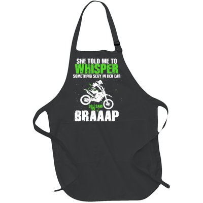 BRAPPP Motocross  Full-Length Apron With Pockets