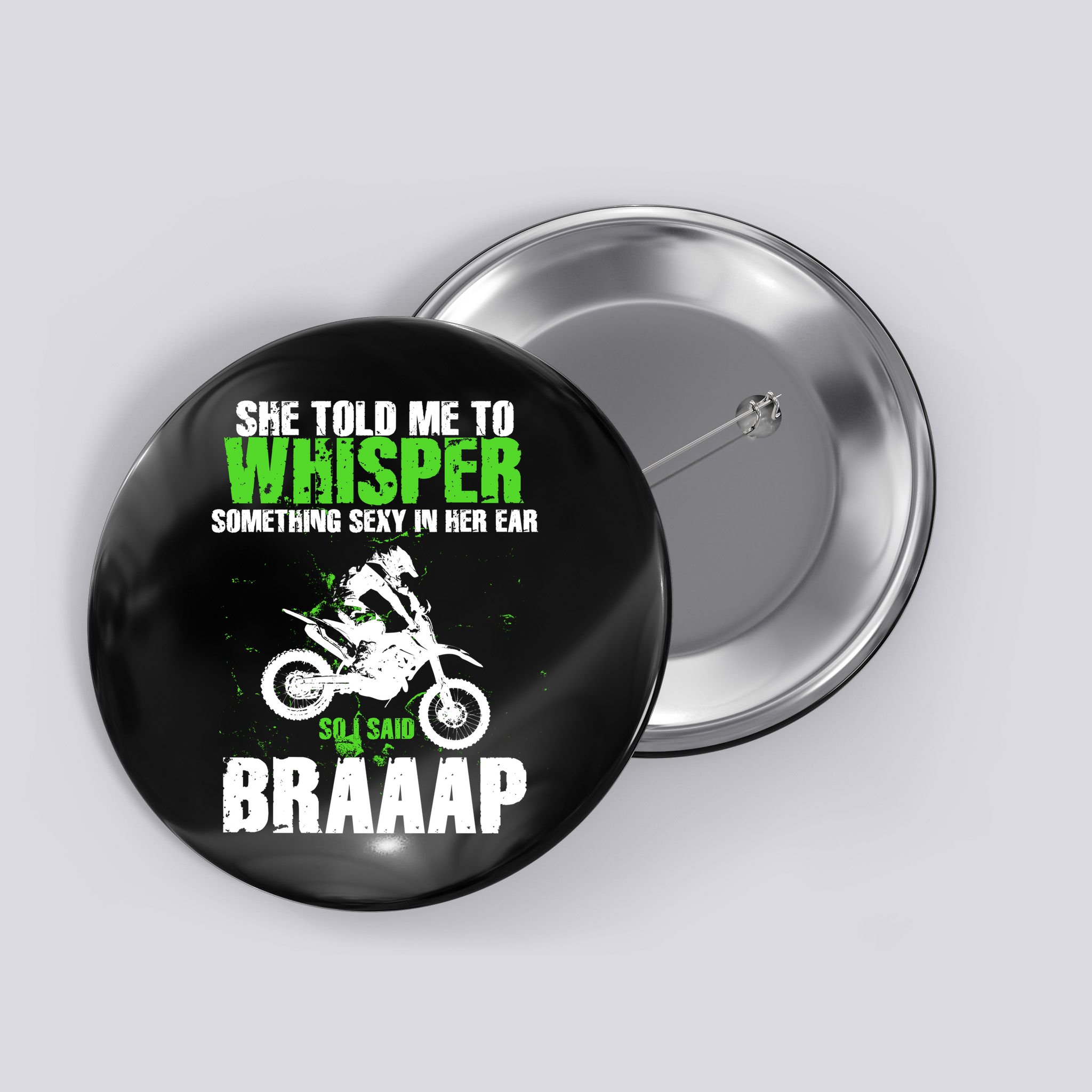 BRAPPP Motocross  Button