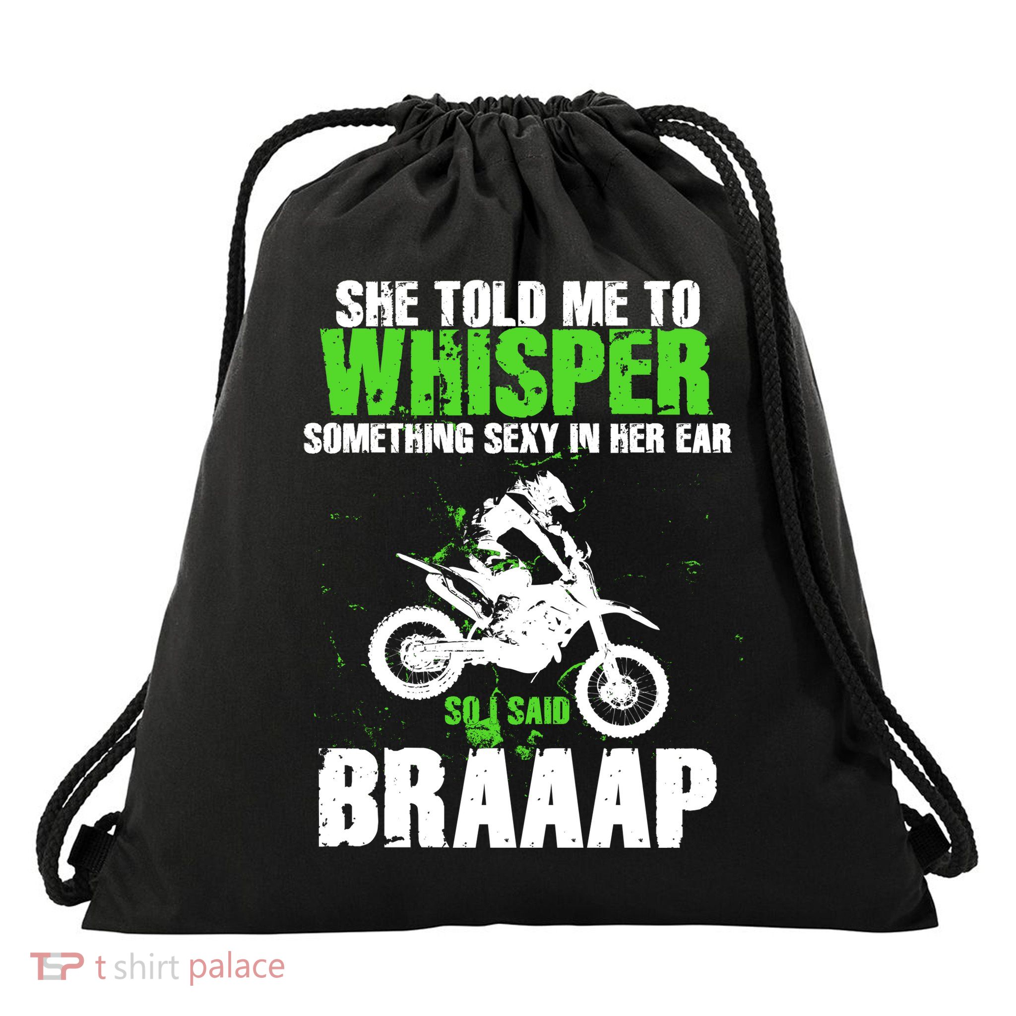 BRAPPP Motocross  Drawstring Bag