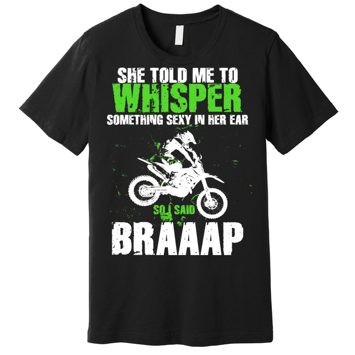 BRAPPP Motocross  Premium T-Shirt