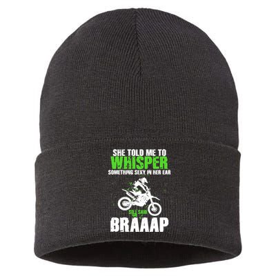 BRAPPP Motocross  Sustainable Knit Beanie