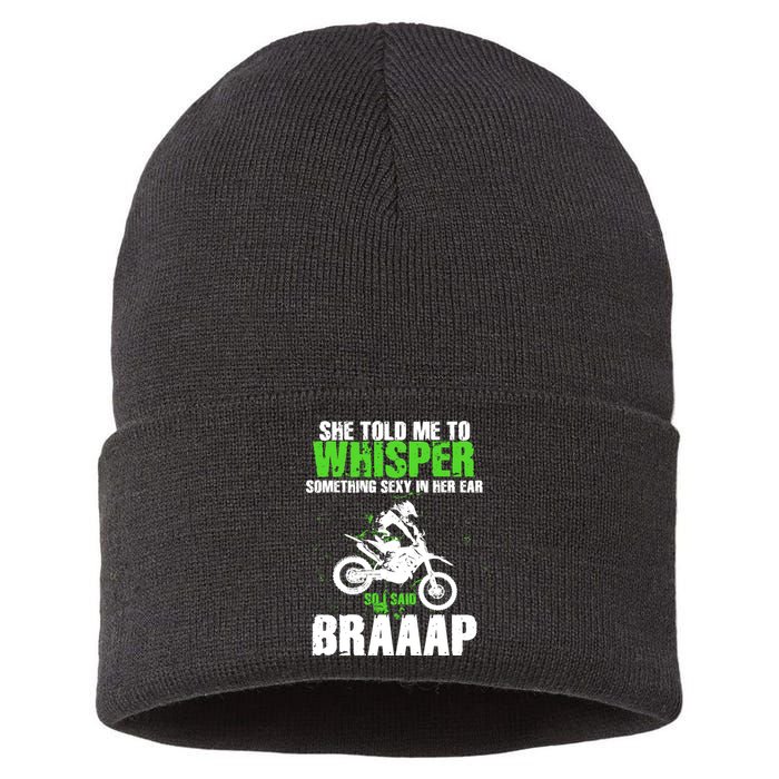 BRAPPP Motocross  Sustainable Knit Beanie