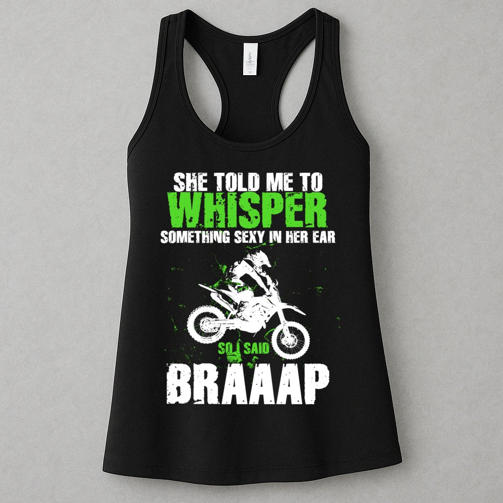 BRAPPP Motocross  Womens Tank Top