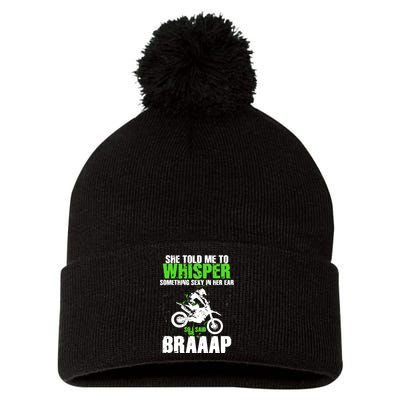 BRAPPP Motocross  Pom Pom 12in Knit Beanie