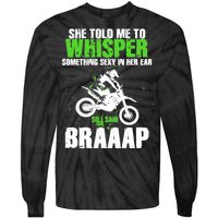 BRAPPP Motocross  Tie-Dye Long Sleeve Shirt