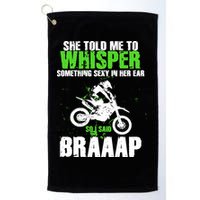 BRAPPP Motocross  Golf Towel