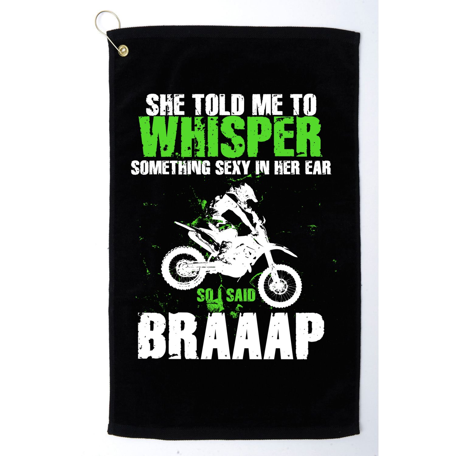 BRAPPP Motocross  Golf Towel