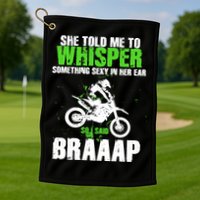 BRAPPP Motocross  Golf Towel