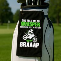 BRAPPP Motocross  Golf Towel