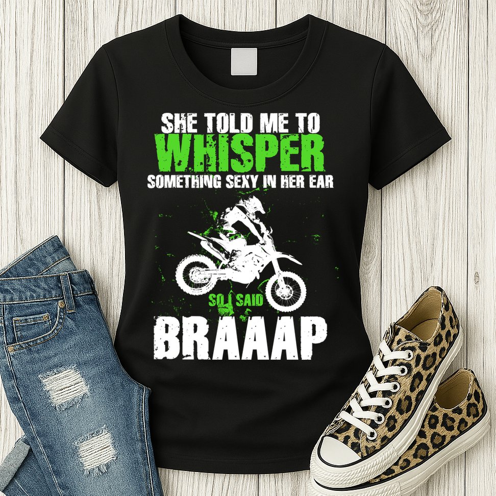 BRAPPP Motocross  Womens T-Shirt