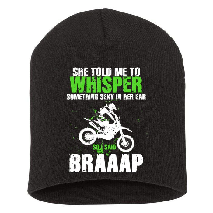 BRAPPP Motocross  Short Acrylic Beanie