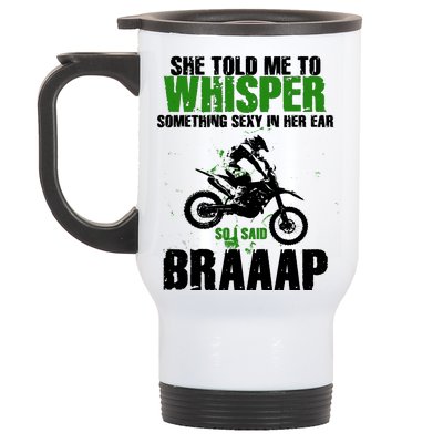 BRAPPP Motocross  Stainless Steel Travel Mug