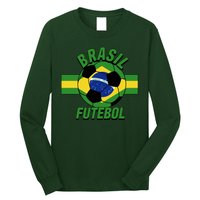 Brasil Futebol Brazil Soccer Long Sleeve Shirt