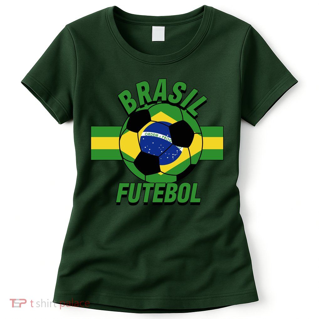 Brasil Futebol Brazil Soccer Womens T-Shirt
