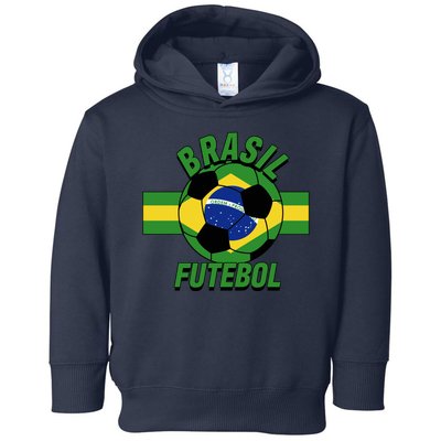 Brasil Futebol Brazil Soccer Toddler Hoodie