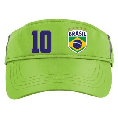 Brasil World Cup Soccer Emblem Jersey Adult Drive Performance Visor