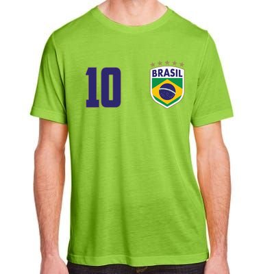 Brasil World Cup Soccer Emblem Jersey Adult ChromaSoft Performance T-Shirt