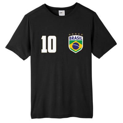 Brasil World Cup Soccer Emblem Jersey Tall Fusion ChromaSoft Performance T-Shirt