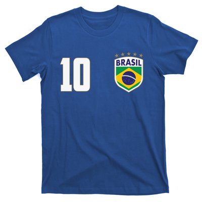 Brasil World Cup Soccer Emblem Jersey T-Shirt